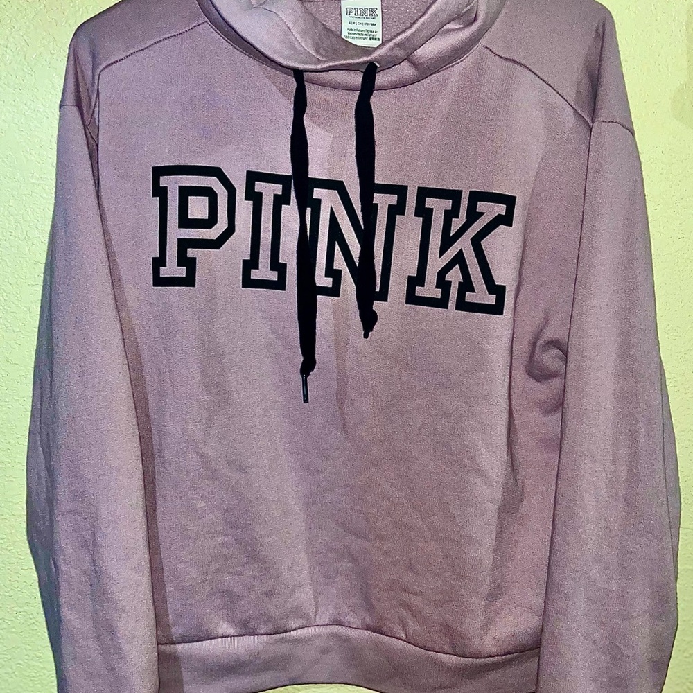 PINK Victoria's Secret Cozy Sweatshirt in Blush